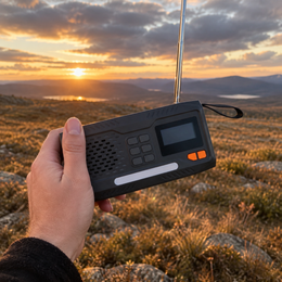 Soldahl® Stormvakt | Nødradio med DAB+, powerbank og lommelygte