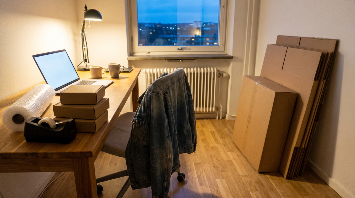 Et lille kontor og store ambitioner