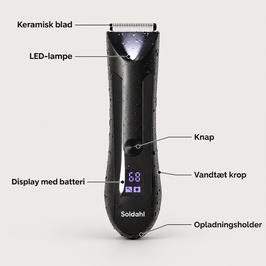 Sådan bruger du kropstrimmeren
