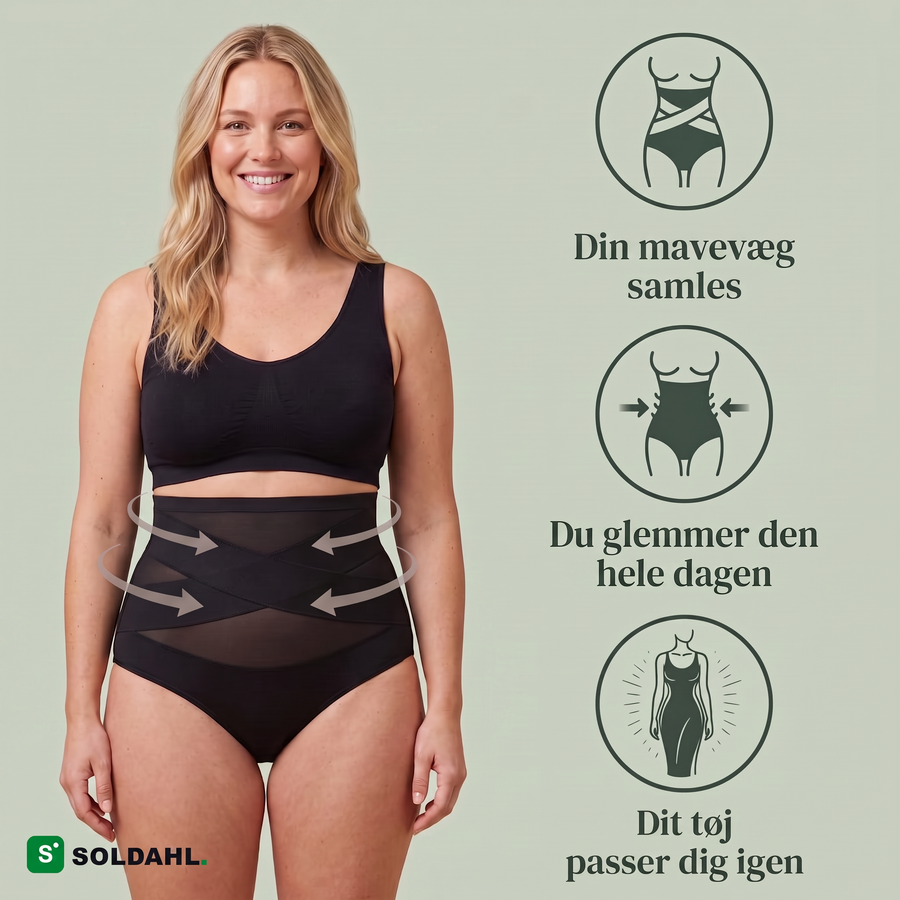 Det er ikke fedt. Det er mavemusklerne.