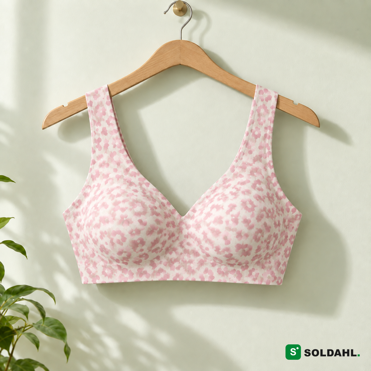 Soldahl Mjuklyft leopard hvid/rosa