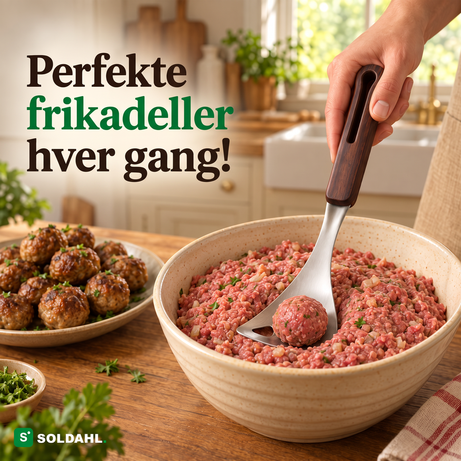 Kludder på fingrene og frikadeller, der aldrig bliver ens?
