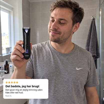 Mand holder Soldahl kropstrimmer op med anmeldelse: Det bedste, jeg har brugt