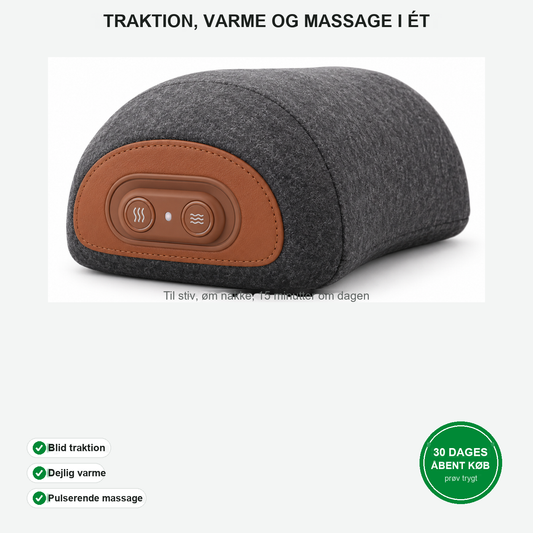 Soldahl Nackro nakketraktion, varme og massage