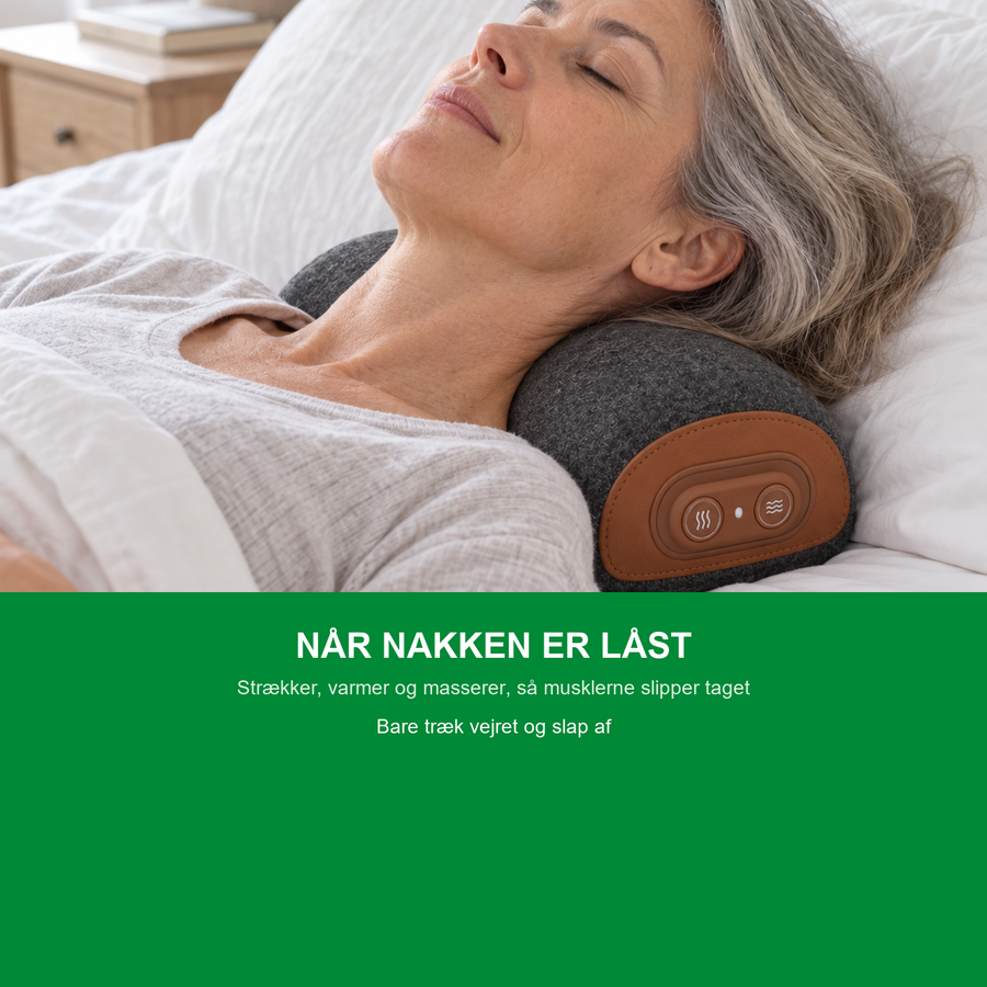 Stivheden sidder i nakken, men begynder oftest i skuldrene og en dag foran skærmen.