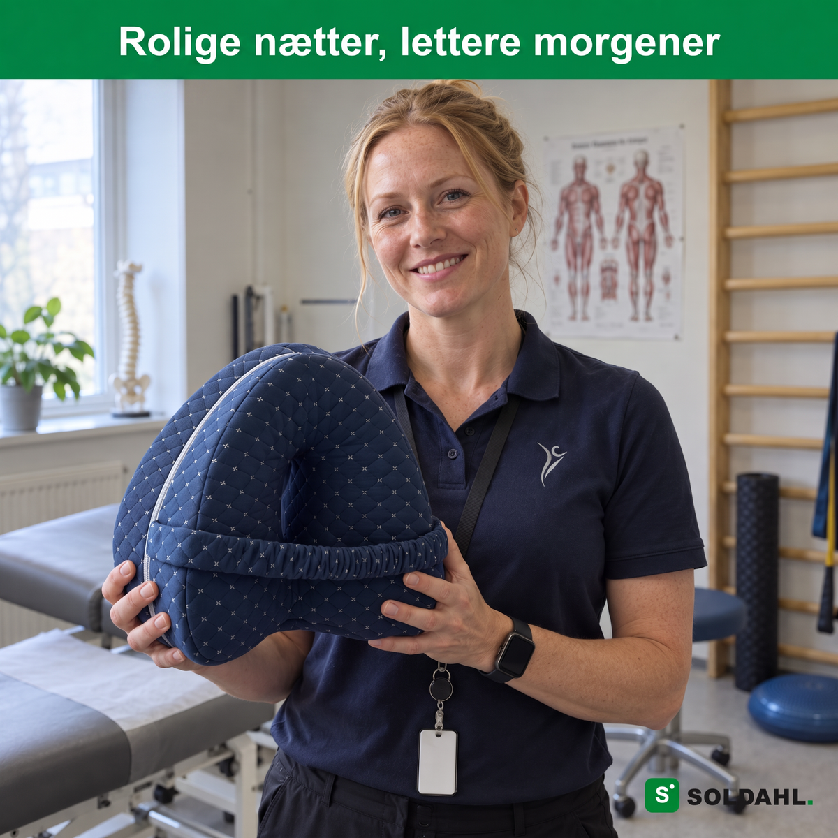 Fysioterapeut viser Soldahl Nattro: rolige nætter, lettere morgener