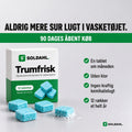 Aldrig mere sur lugt i vasketøjet. Trumfrisk, 90 dages åbent køb