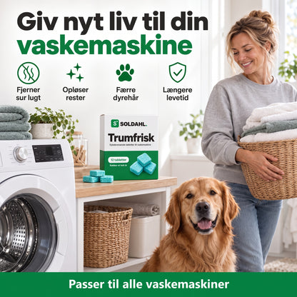 Giv din vaskemaskine nyt liv, passer til alle vaskemaskiner