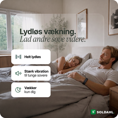 Lydløs vækning, lad andre sove videre