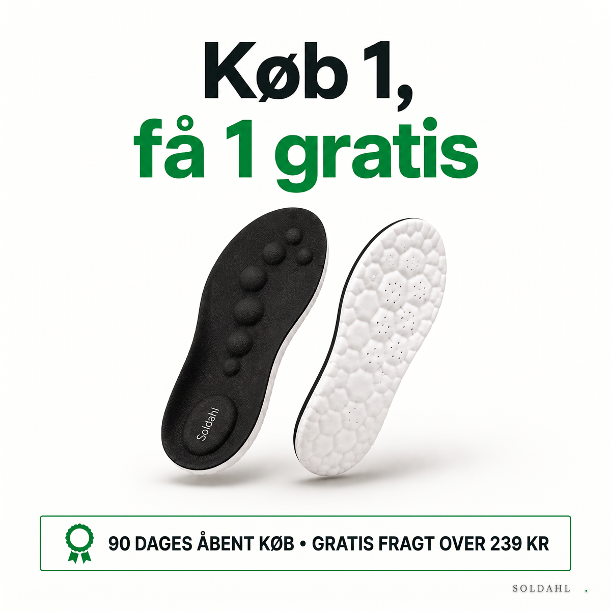 Soldahl Stegra indlægssål til børn, køb 1 få 1 gratis